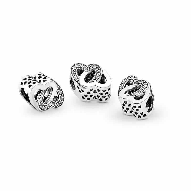 Pandora Australia Entwined Love Charm - Sterling Silver | ZNOSDR184